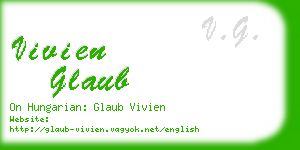 vivien glaub business card